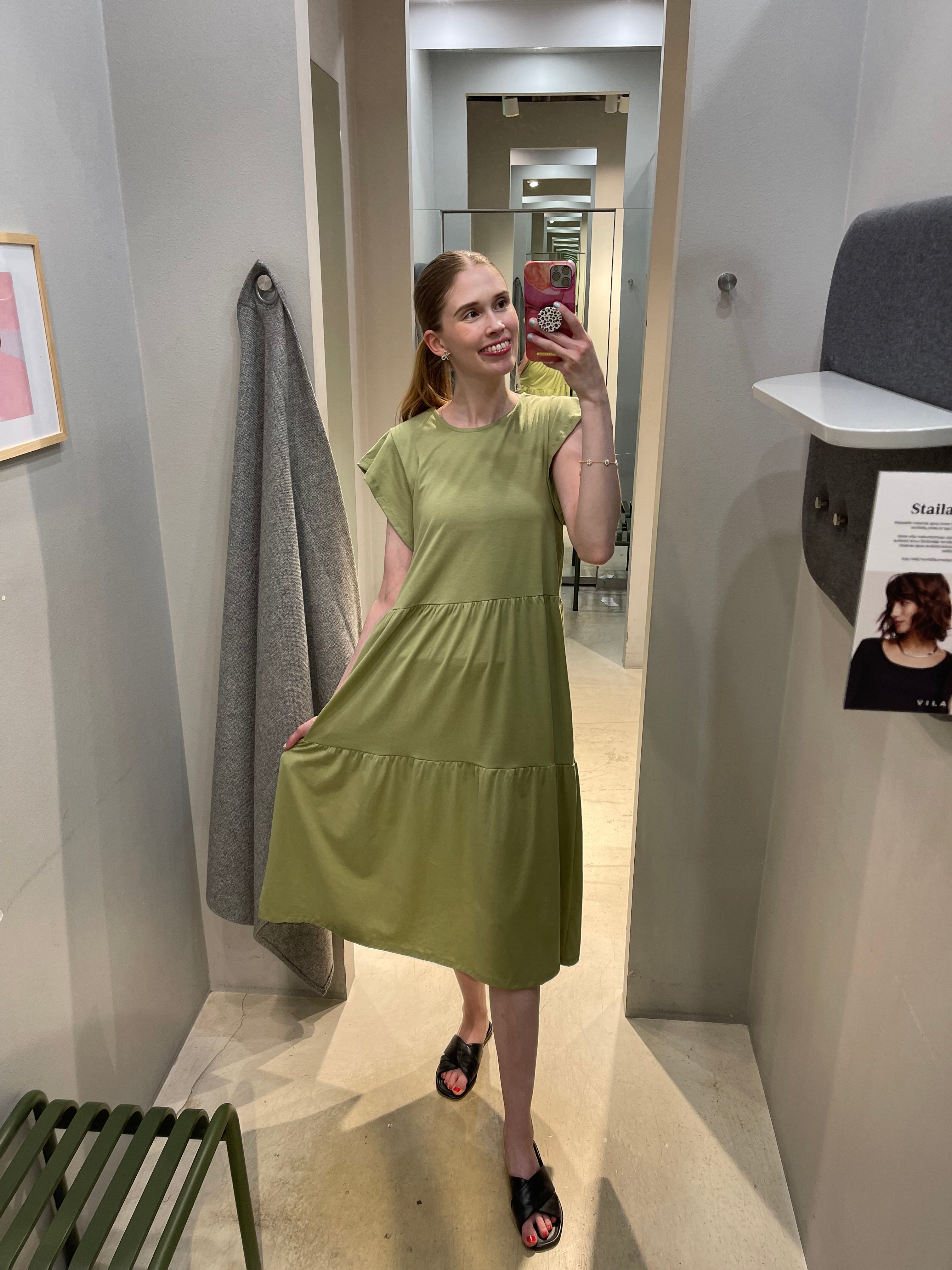 VISUMMER Midi Dress - Sage